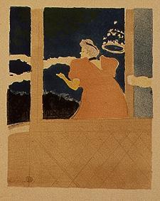 In the Ambassadeur od Henri de Toulouse-Lautrec