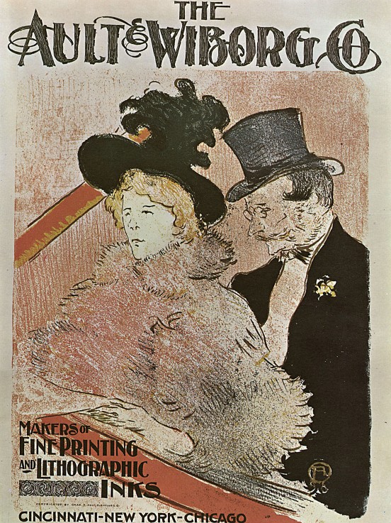 Au concert (Poster) od Henri de Toulouse-Lautrec