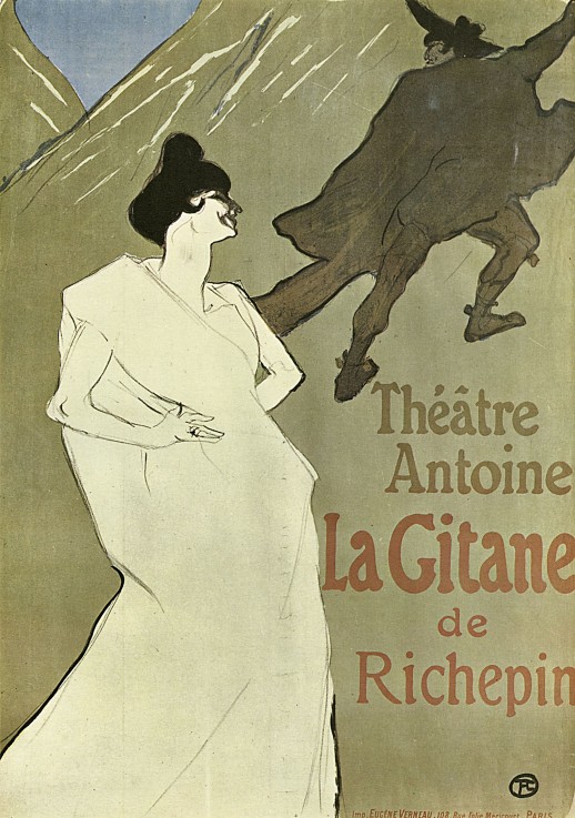 La Gitane (Poster) od Henri de Toulouse-Lautrec