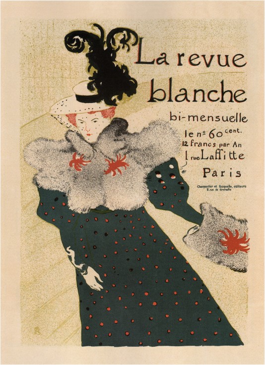 La Revue Blanche (Poster) od Henri de Toulouse-Lautrec