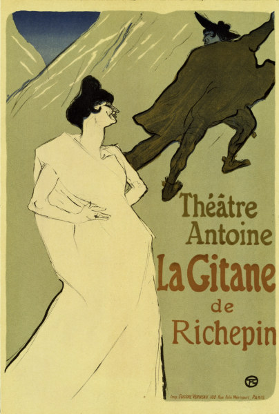 La Gitane od Henri de Toulouse-Lautrec