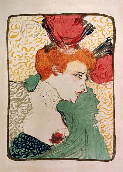 Mademoiselle Marcelle Lender, 1895 (litho and w/c) (proof of 7012) od Henri de Toulouse-Lautrec