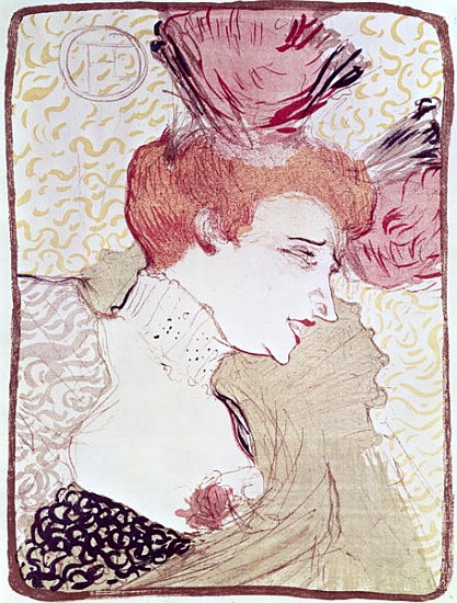 Portrait of Marcelle Lendor od Henri de Toulouse-Lautrec