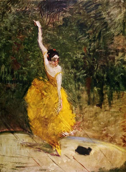 Spanish Dancer od Henri de Toulouse-Lautrec