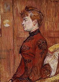 The daughter of the policeman od Henri de Toulouse-Lautrec