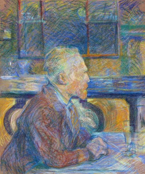 Portrait of Vincent van Gogh od Henri de Toulouse-Lautrec