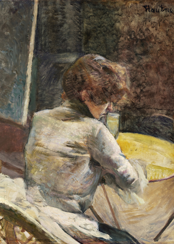 Waiting (ca.1887) od Henri de Toulouse-Lautrec
