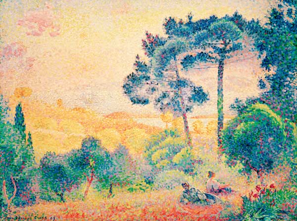 Landschaft der Provence od Henri-Edmond Cross