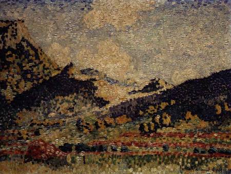 Study for the Small Maures Mountains od Henri-Edmond Cross