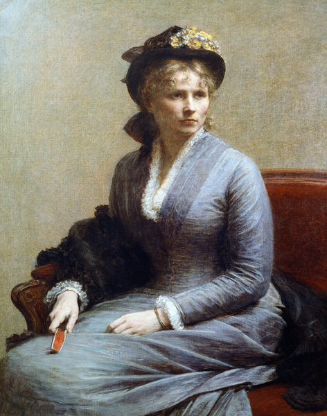Charlotte Dubourg (1850-1921) od Henri Fantin-Latour