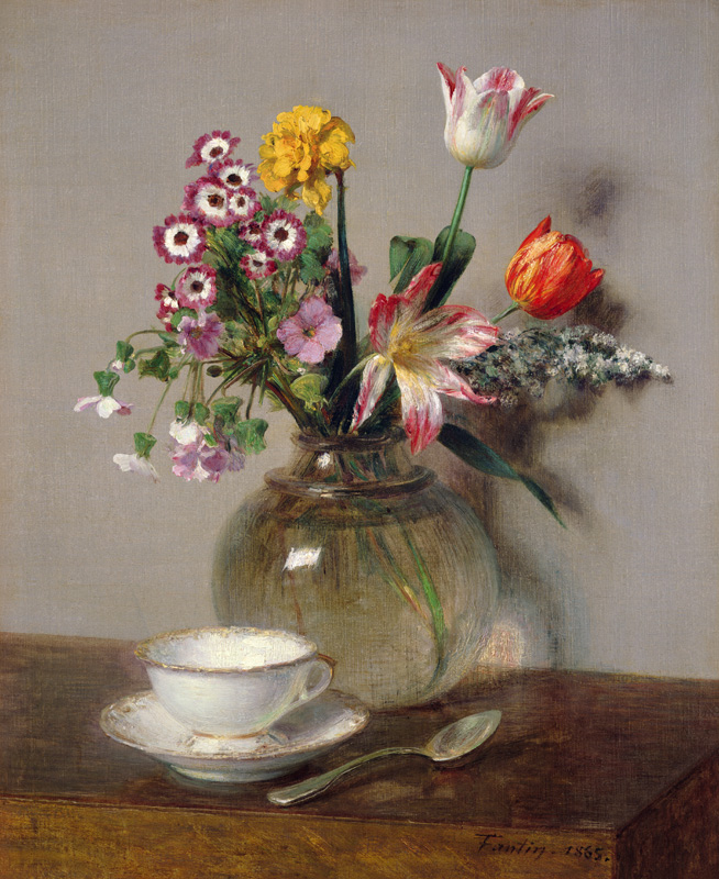Spring Bouquet od Henri Fantin-Latour