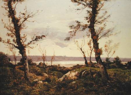 The Estuary od Henri Harpignies