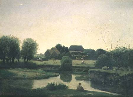 The Pond od Henri Harpignies