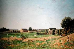 Landscape in Saulce, Yonne