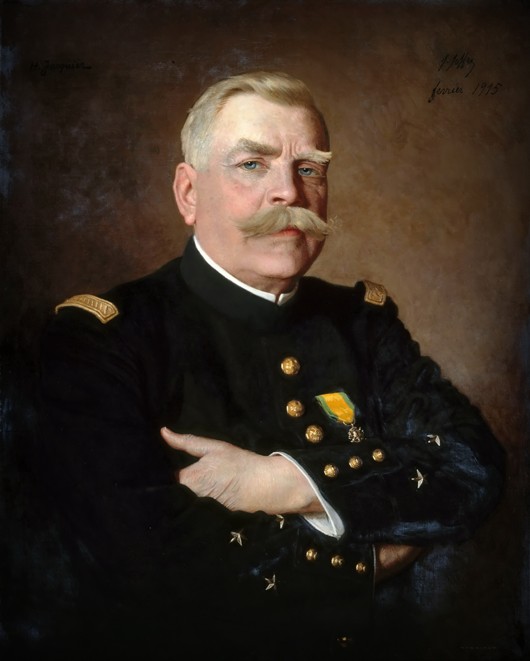 Portrait of Joseph Joffre (1852-1931), Marshal of France od Henri Jacquier