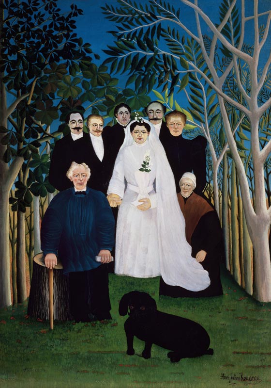 A wedding in the country od Henri Julien-Félix Rousseau