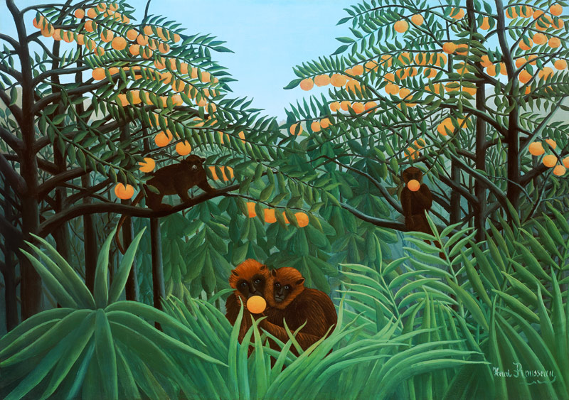 The Tropics od Henri Julien-Félix Rousseau