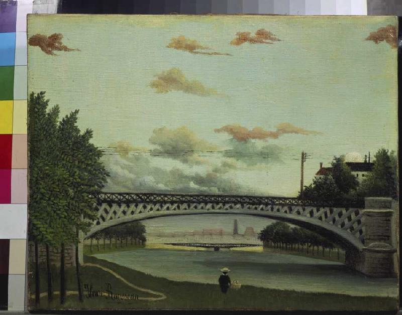 The bridge of Charenton od Henri Julien-Félix Rousseau