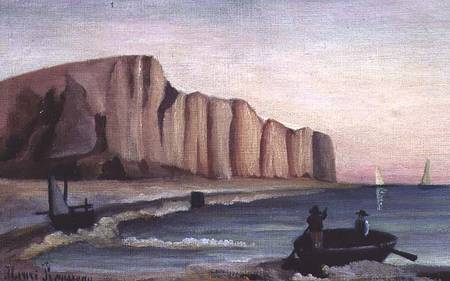 Cliffs od Henri Julien-Félix Rousseau