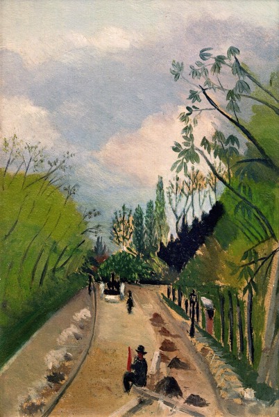 H.Rousseau, Avenue de l Observatoire od Henri Julien-Félix Rousseau
