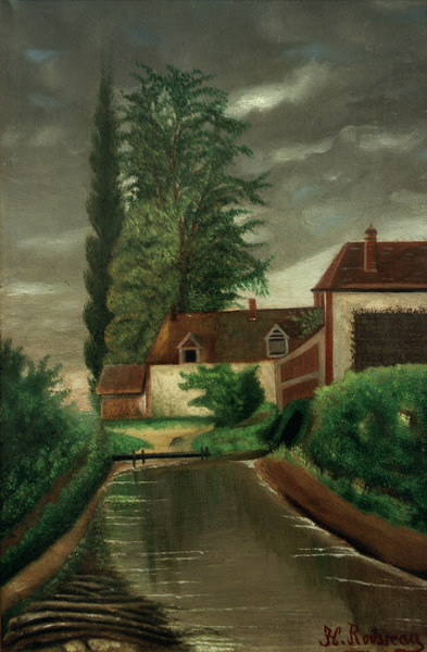H.Rousseau, Die Wassermühle od Henri Julien-Félix Rousseau