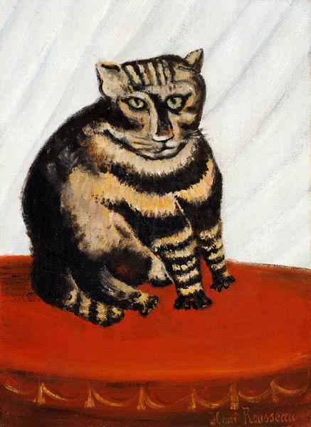 Le Chat Tigre. od Henri Julien-Félix Rousseau