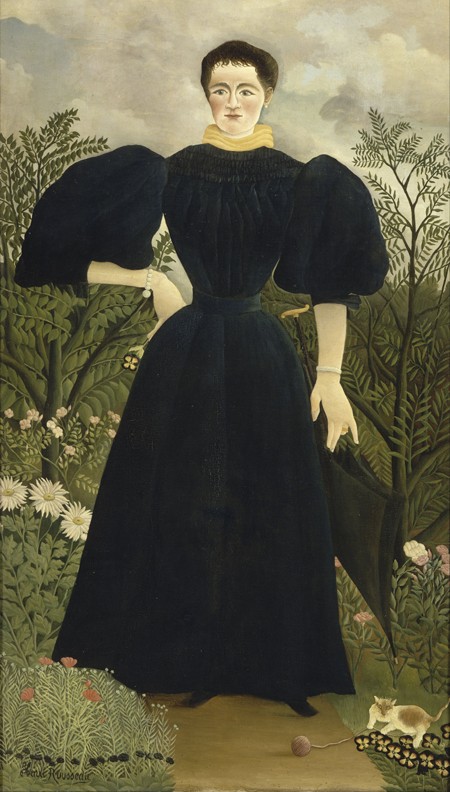 Portrait of Madame M. od Henri Julien-Félix Rousseau