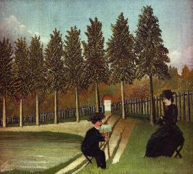 H.Rousseau, The Painter and his Wife