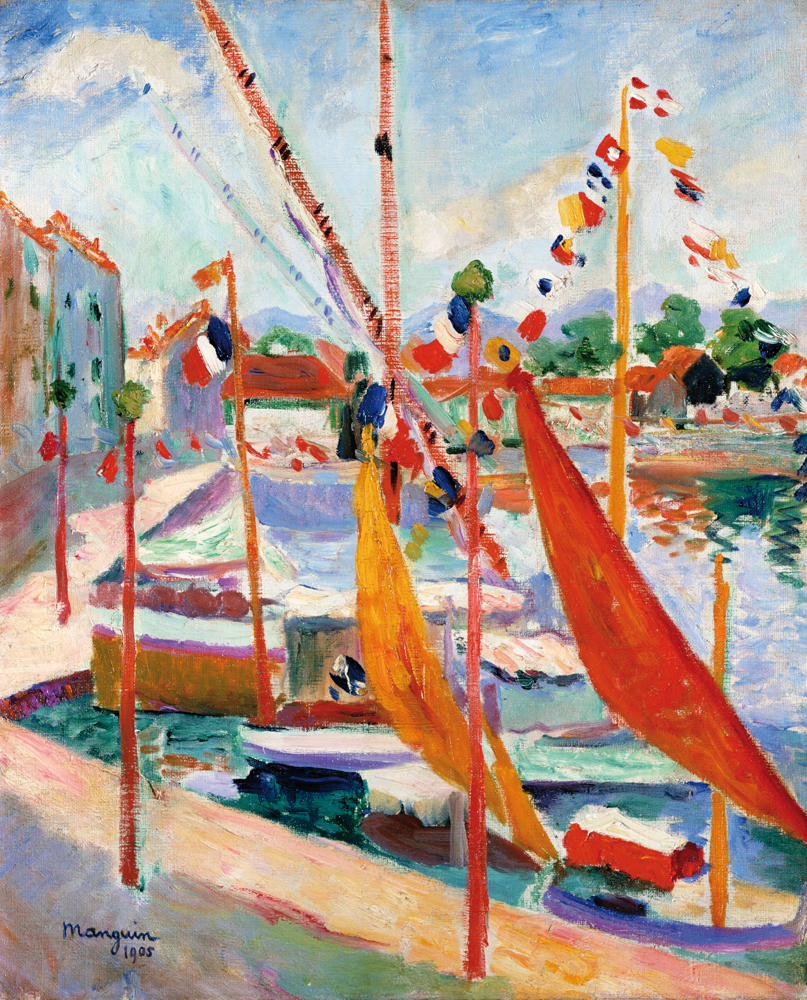 The 14th of July in St. Tropez od Henri Manguin