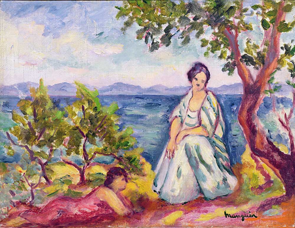 Two Figures Beside the Water, 1908 od Henri Manguin