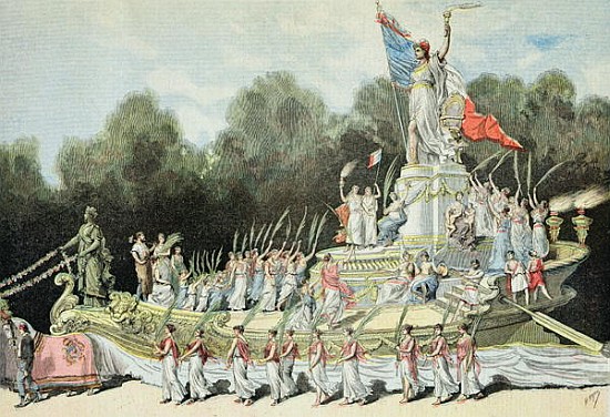 Chariot of the Triumph of the Republic at the National Festival, 22nd September 1892, from ''Le Peti od Henri Meyer