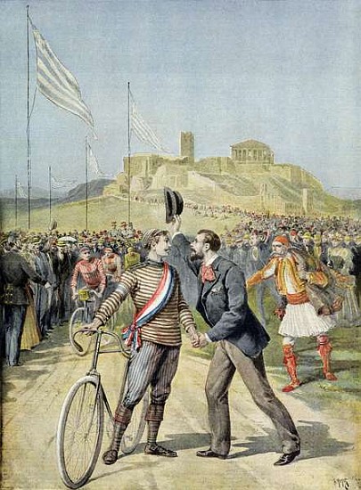 The Olympic Games in Athens, from ''Le Petit Journal'', 26th April 1896 od Henri Meyer