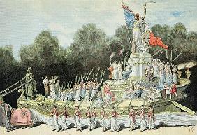 Chariot of the Triumph of the Republic at the National Festival, 22nd September 1892, from ''Le Peti