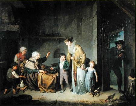 The Lesson in Charity od Henri Nicolas van Gorp