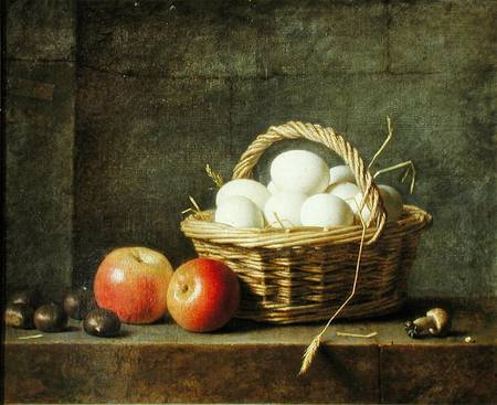 The Basket of Eggs od Henri Roland de la Porte