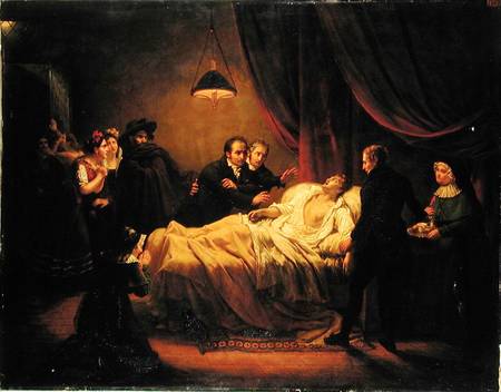The Death of Mazet od Henri Serrur