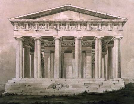 Temple of Hephaestus, Athens od Henry Bailey