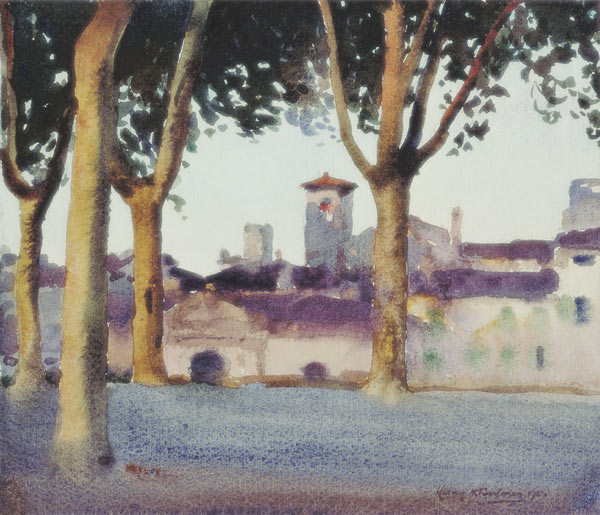 On the Walls, Lucca od Henry Herbert Bulman