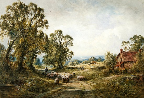 A Lane Near Pulborough od Henry John Kinnaird