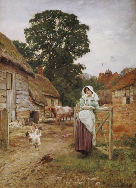 The Milkmaid od Henry John Yeend King