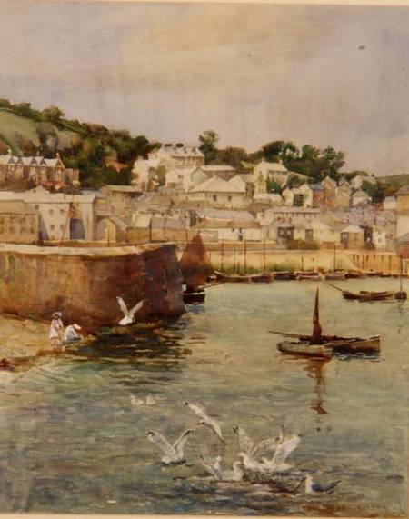A Cornish Harbour od Henry Martin
