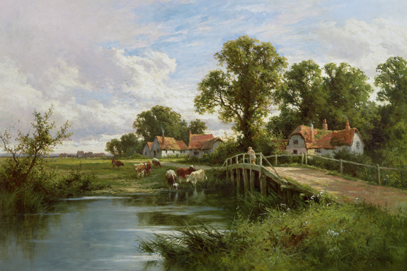 On the Thames near Marlow od Henry Parker