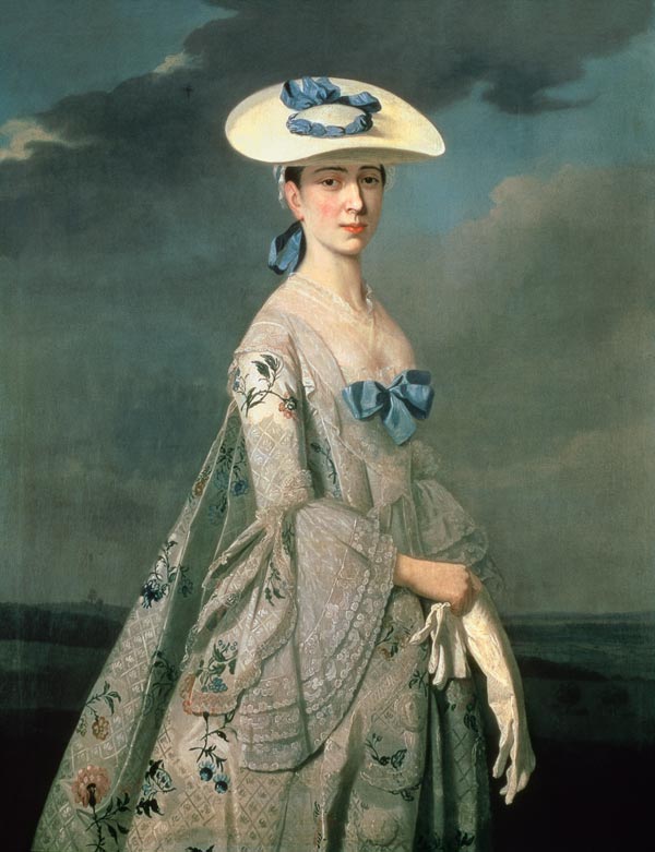 Portrait of Eleanor Frances Dixie od Henry Pickering