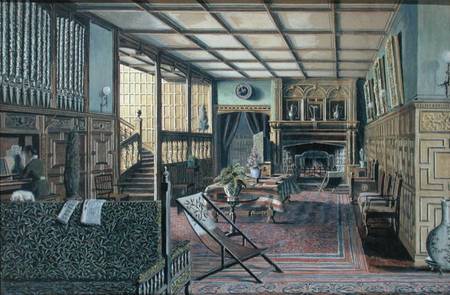 The Interior of Hall Place, Leigh, near Tonbridge od Henry Robert Robertson