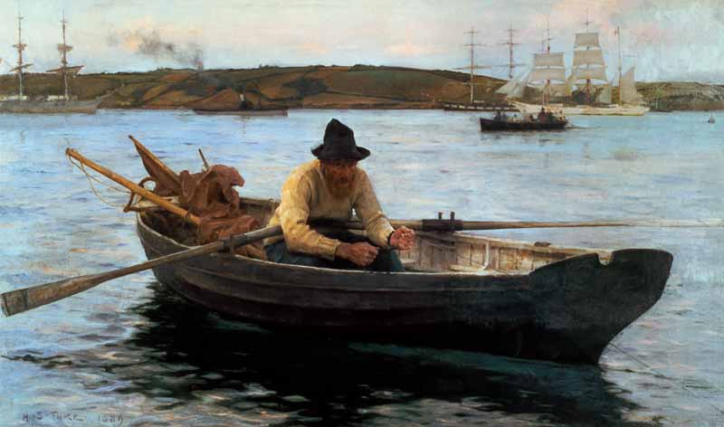The Fisherman od Henry Scott Tuke