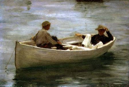 In the Rowing Boat od Henry Scott Tuke