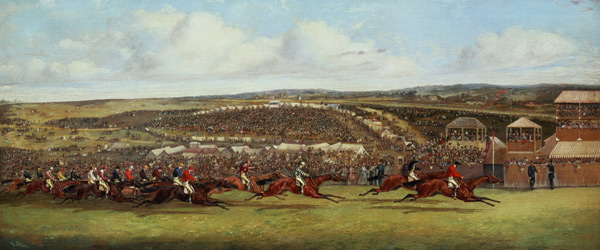 The Finish of the Derby od Henry Thomas Alken