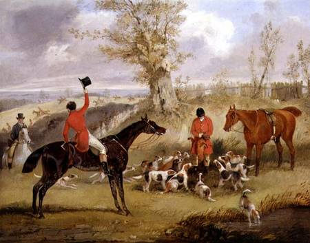 Hunting Scene: The Death od Henry Thomas Alken