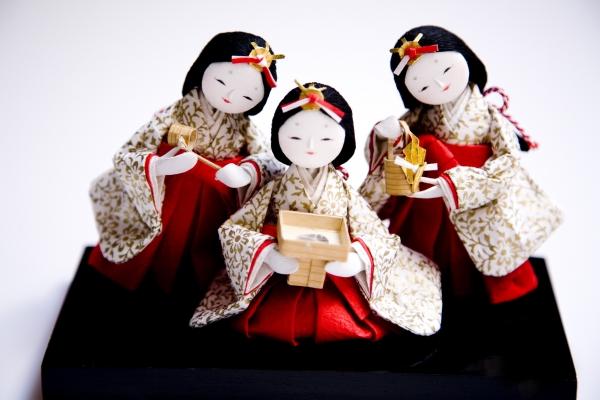 Drei Fukuoka Puppen od Henryk B. Bilski