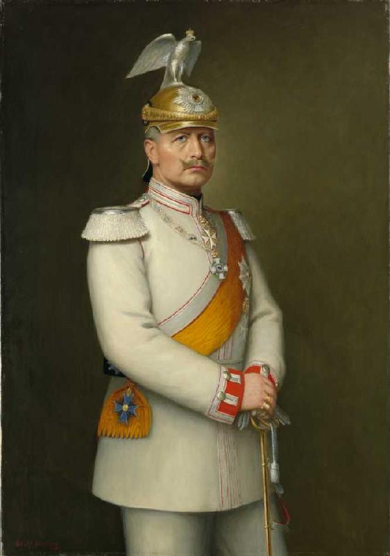 Bildnis Kaiser Wilhelm II od Hering Adolf Emil Hering Adolf Emil